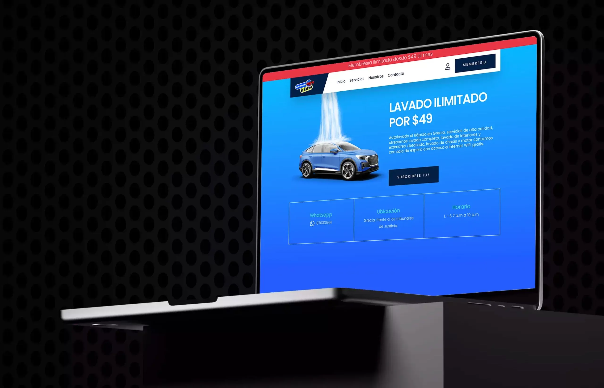 Autolavado el Rápido – captura 1