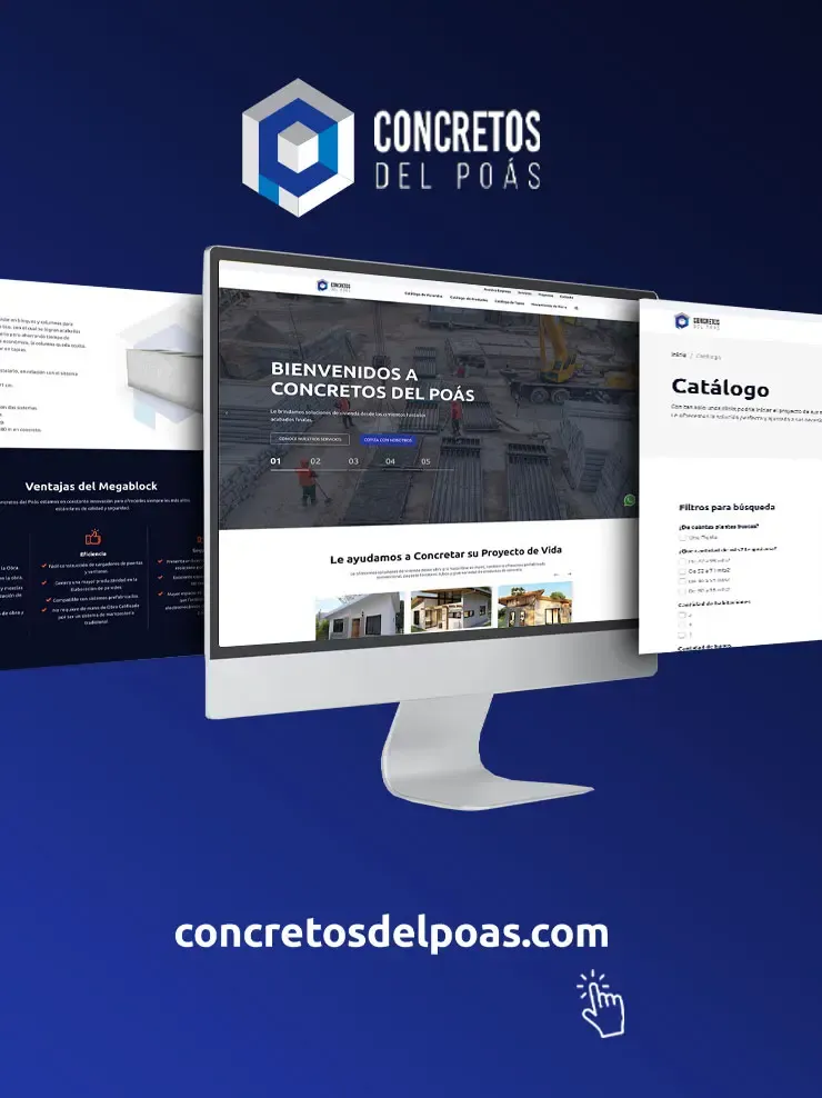 Concretos del Poás – vista en dispositivos