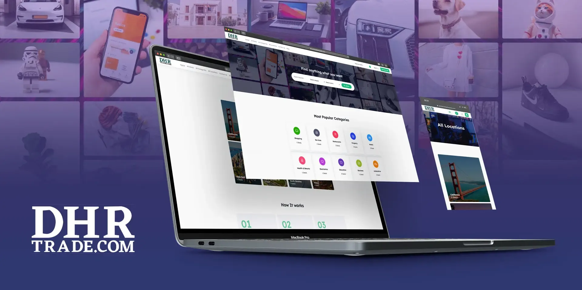 Sitio web de DHRtrade