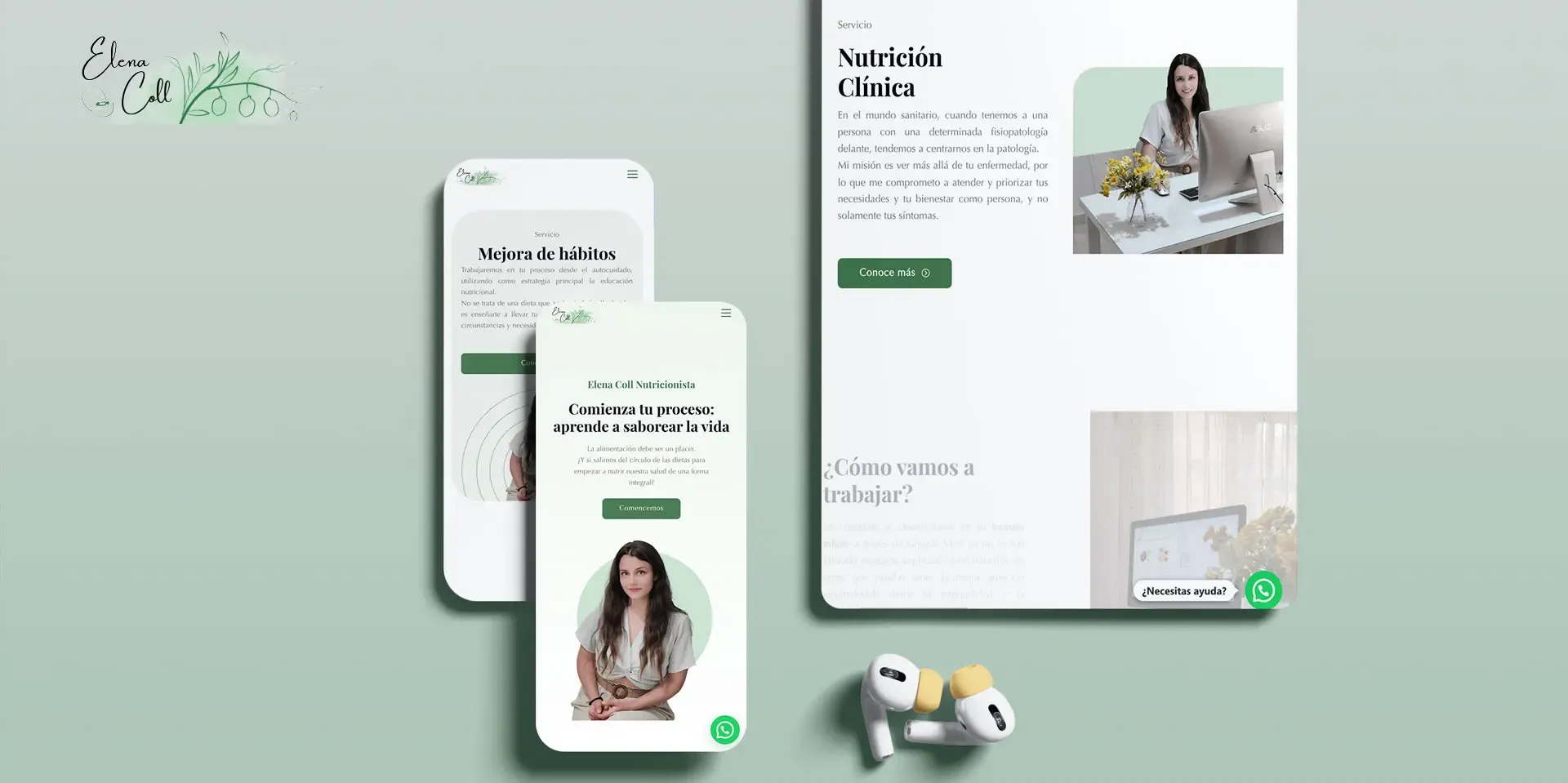 Sitio web de Elena Coll Nutricionista
