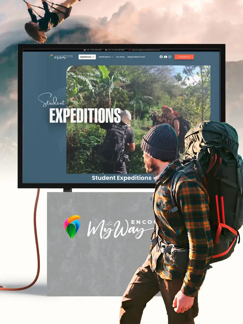 Encounter My Way – vista en dispositivos
