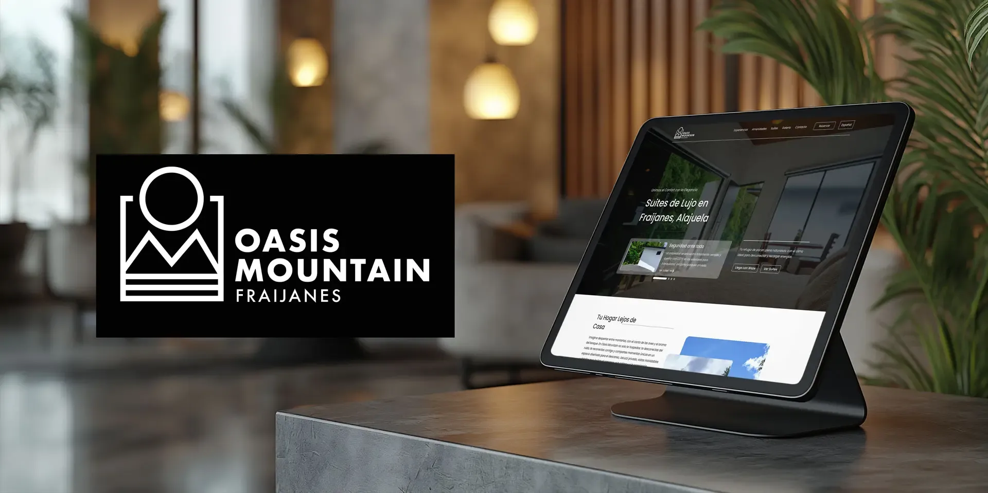 Sitio web de Oasis Mountain