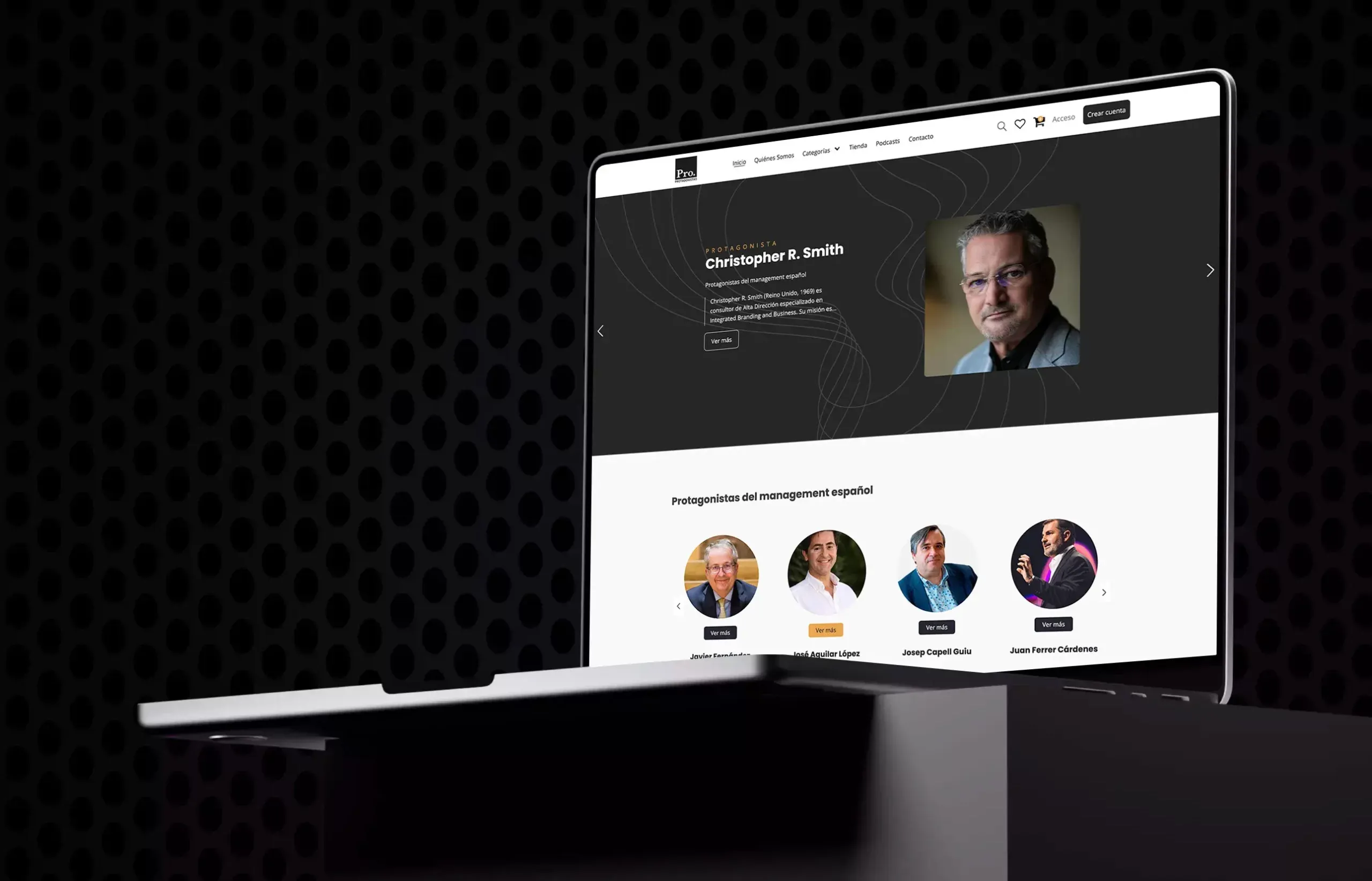 Sitio web de Protagonistas