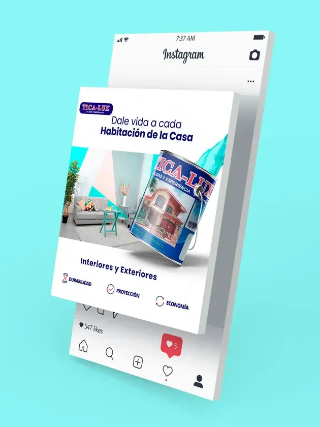 Tica Lux – vista en dispositivos